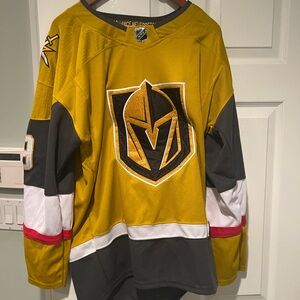 Adidas Vegas Golden Knights Hockey Jersey Jack Eichel Authentic Size 50
